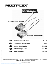 MULTIPLEX RX-6-DR light M-LINK Operating Instructions Manual