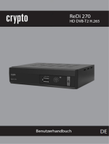 Crypto ReDi 270 Manual de usuario