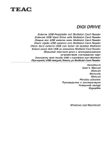 TEAC DIGI DRIVE Manual de usuario