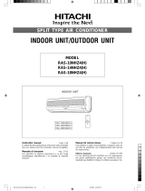 Hitachi RAS-10NHZ4(H) Manual de usuario