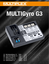 MULTIPLEX Multigyro G3 El manual del propietario