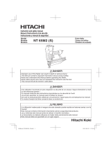 Hitachi NT 65M2 S Instruction And Safety Manual