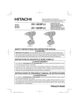 Hitachi Koki DV 18DBFL2 Manual de usuario