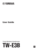 Yamaha TW-E3B Guía del usuario
