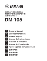 Yamaha DM-105 El manual del propietario