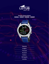 Lotus SMARTIME 50007 Manual de usuario