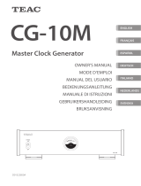 TEAC CG-10M El manual del propietario