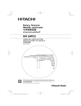 Hitachi DH 24PC3 Manual de usuario