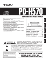 TEAC PD-H570 El manual del propietario