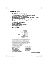 Hitachi BL 36200 El manual del propietario