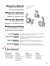Cleveland KGL-40-TSH Manual de usuario