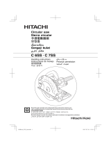 Hitachi C 6SSl C 7SS Handling Instructions Manual