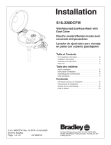 Bradley S19-220DCFW Guía de instalación