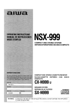 Aiwa CX-N999 Operating Instructions Manual