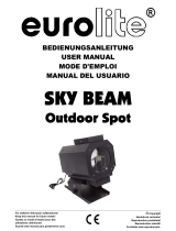 EuroLite Sky Beam Manual de usuario
