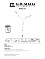 Sanus ELM701 Manual de usuario