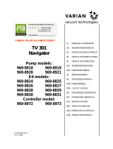 Varian TV 301 Navigator Manual de usuario