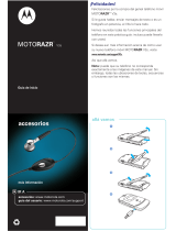 Motorola MOTORAZR V3S - V3S - ENGLISH Guía De Inicio