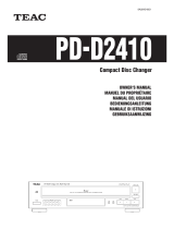 TEAC PD-D2410 El manual del propietario