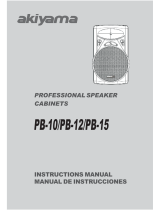 Akiyama PB-15 Manual de usuario
