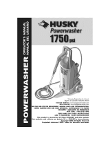 Husky POWERWASHER 1750 US Manual de usuario