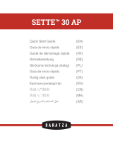 Baratza SETTE 30 AP Guía de inicio rápido