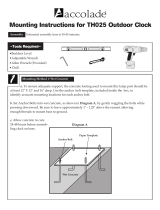 Craftmade Accolade TH025 Mounting instructions