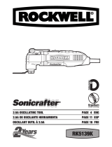 Rockwell Sonicrafter RK5139K Manual de usuario