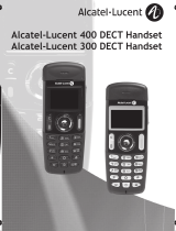 Alcatel-Lucent 300 DECT Manual de usuario