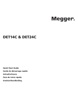 Megger DET24C Guía de inicio rápido