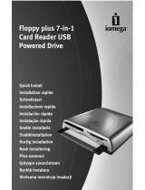 Iomega FLOPPY PLUS 7-IN-1 CARD READER USB POWERED DRIVE Manual de usuario