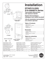 Bradley EFX8/S19-2000 Series Installation Instructions Manual