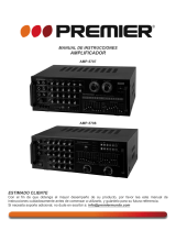 Premier AMP-5708 Manual de usuario