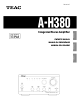 TEAC A-H380 El manual del propietario