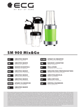 ECG SM 900 Mix&Go Manual de usuario