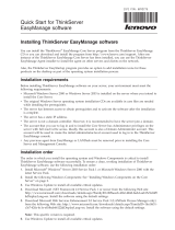 Lenovo ThinkServer RS110 Guía de inicio rápido