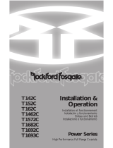 Rockford Fosgate T1572C Installation & Operation Manual