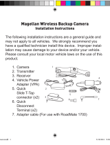 Magellan Wireless Backup Camera Installation Instructions Manual