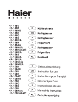 Haier HR-146R Manual de usuario