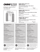 OmniFilter CBF3 B Series Installation Instructions Manual