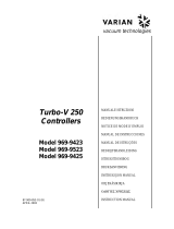 Varian Turbo-V 250 series Manual de usuario