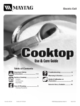Maytag MEC4430AAW - 30 Inch Electric Cooktop Manual de usuario