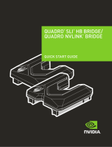 Nvidia QUADRO SLI HB BRIDGE Guía de inicio rápido