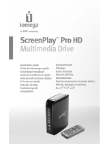 Iomega 34151 - ScreenPlay Pro HD Multimedia Drive Guía de inicio rápido