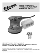 Milwaukee 6018 Manual de usuario