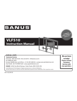 Sanus VLF510 Manual de usuario