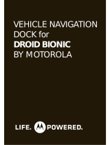 Motorola DROID BIONIC - CAR CRADLE Manual de usuario