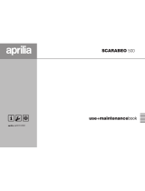APRILIA SCARABEO 500 Manual de usuario