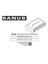 Sanus SA206 Manual de usuario