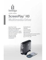 Iomega ScreenPlay HD 500GB Guía de inicio rápido